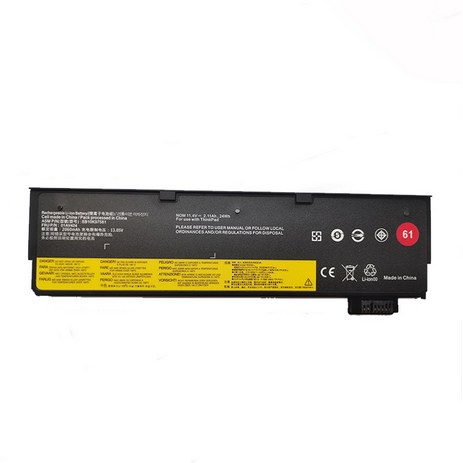 SB10K97584 레노버 노트북 호환 배터리 T470 T480 T570 T580 61+, 24WH - 2110mAh-추천-상품