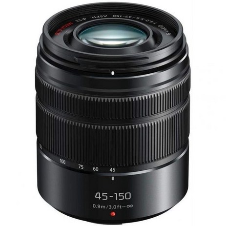 Panasonic 파나소닉 LUMIX G VARIO 45 150mm F4.0 5.6 ASPH 미러리스 카메라 렌즈 광학 스태빌라이저 마이크로 포서즈 마운트 H FS45150AK 미, 45-150MM_Lens Only-추천-상품