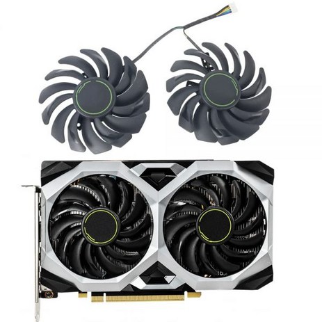 87mm DC12V 0.40A PLD09210S12HH GTX 1660 RTX 2060 그래픽 카드 팬 for MSI 지포스 슈퍼 Ti 벤투스 XS OC GPU-추천-상품