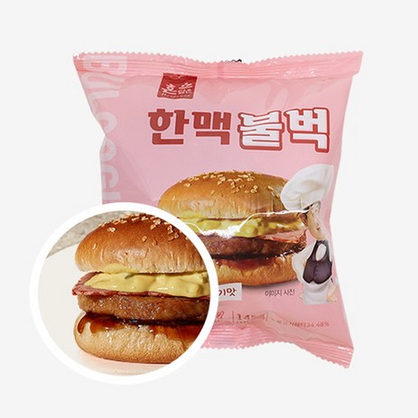 한맥식품 불고기벅 140g x 10개 햄버거빵, 145g, 20개-추천-상품