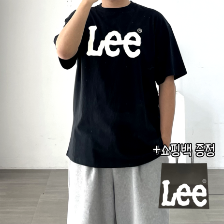 [당일출고/정품] 24SS LEE 리 빅 트위치 로고 티셔츠 (블랙) + 쇼핑백-추천-상품