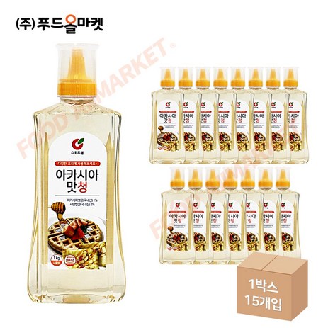 스위트웰 아카시아청 1kg 튜브 한박스 x 15ea, 15개-추천-상품