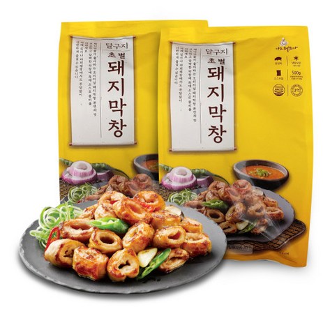 달구지 (실속세트) 초벌 돼지막창 500g_달구지푸드, 2개, 500g-추천-상품