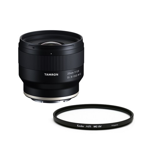 탐론-20mm-F/2.8-Di-III-OSD-M1:2-F050-소니렌즈-+-겐코-AIR-MC-67mm-필터-추천-상품