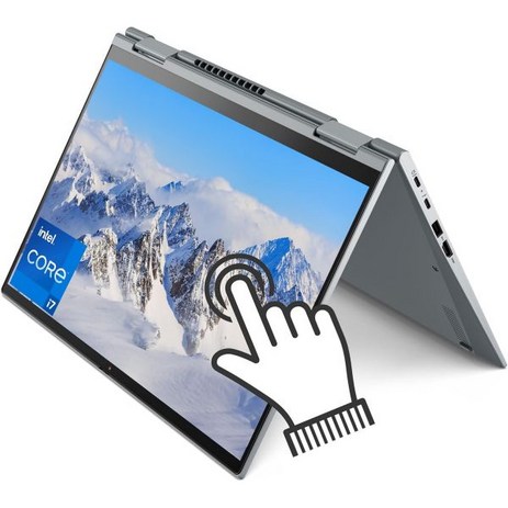 Lenovo Thinkpad X1 Yoga Gen 6 14 FHD 2-in-1 터치스크린 노트북 Intel Core i7-1165G7 16GB RAM 1TB PCIe SSD 핑, 16GB RAM | 512GB PCIe SSD_Gray-추천-상품