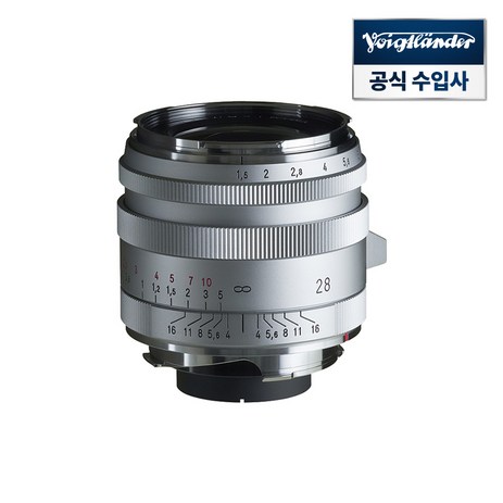 보이그랜더 NOKTON Vintage Line 28mm F1.5 ASP Type I Silver 라이카 M마운트-추천-상품