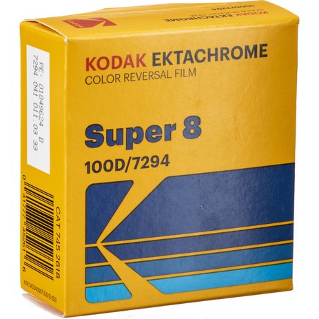 Kodak 코닥 엑타크롬 100D 컬러투명필름 7294 슈퍼8 50롤-추천-상품