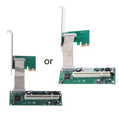 PCIE to PCI for Express x16 Conversion Card PCI-E Expansion Converter Adapter Bo, 한개옵션0-추천-상품