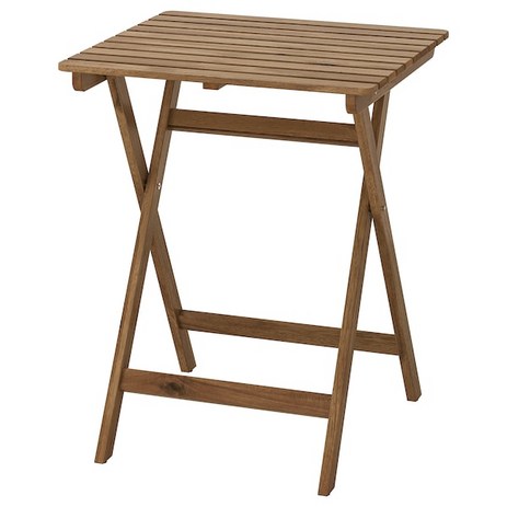 이케아-아스크홀멘-야외테이블-접이식-라이트-스테인-브라운-60x62-cm-기본-추천-상품