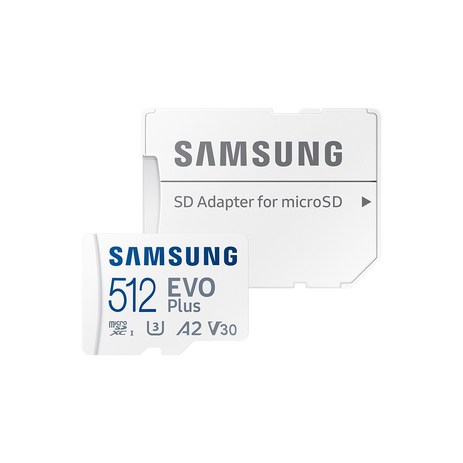 삼성전자 EVO PLUS 마이크로SD 메모리카드 MB-MC512KA/KR, 512GB-추천-상품