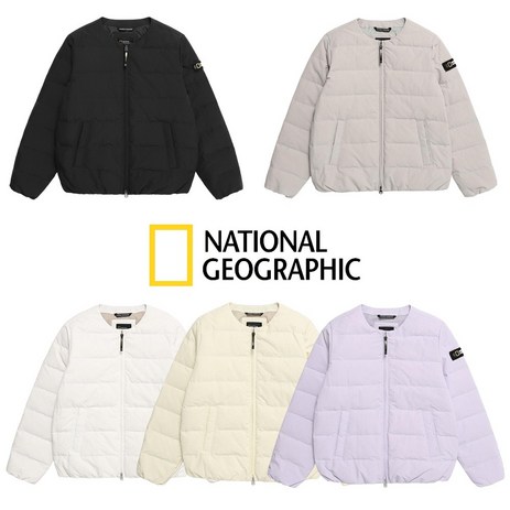 2023 내셔널지오그래픽 여성 경량패딩 U넥 덕 다운 헤론 점퍼-추천-상품
