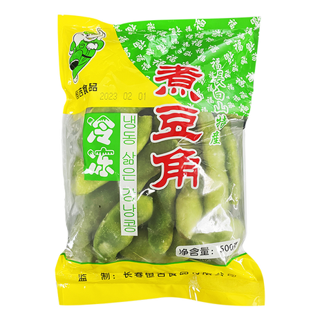 홍홍 중국식품 중국수입 단콩 냉동삶은강낭콩 뚜절 냉단, 1개, 500g-추천-상품