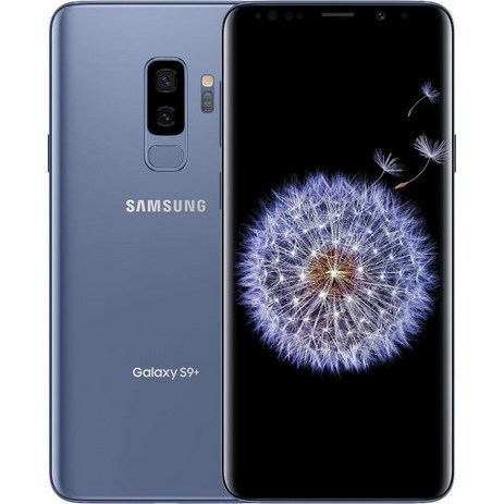 삼성 갤럭시 | S9 + Plus G965U 64GB 풀 언락 갱신 코랄블루, Coral Blue, 64 GB, 1개-추천-상품