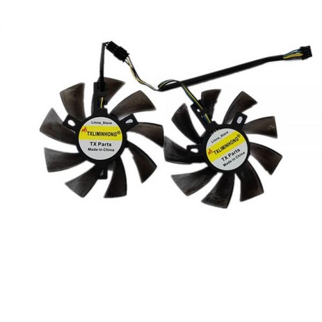 TXLIMINHONG 맨투맨 그래픽 카드 PC부품 기가바이트 컴퓨터 New Compatible Cooler Fan for MSI GTX 1060 OC 6G 960 P106-10-추천-상품