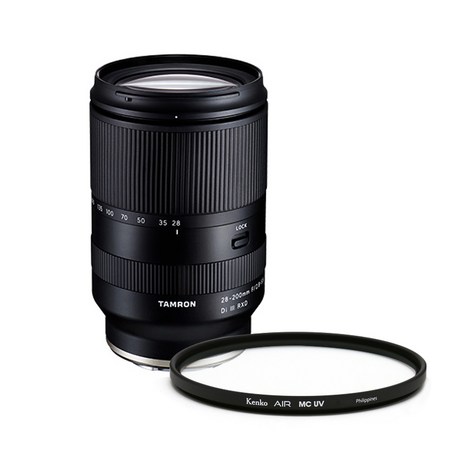 탐론-28-200mm-F/2.8-5.6-Di-III-RXD-A071-소니FE-마운트-+-겐코-AIR-MC-67mm-필터-추천-상품