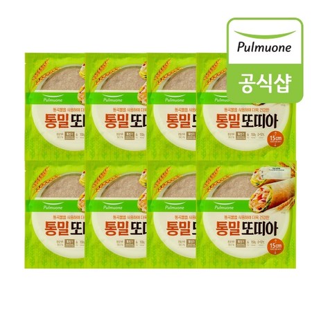 [풀무원] 통밀 또띠아 150g (15cmX6개입X8) 총 48개, 8개-추천-상품