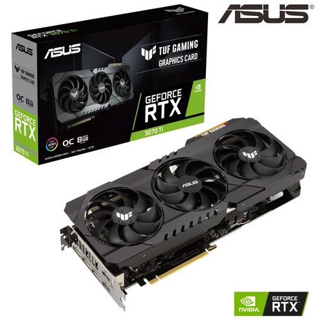 ASUS TUF Gaming 지포스 RTX 3070 Ti D6X 8GB A+급 중고 그래픽카드-추천-상품