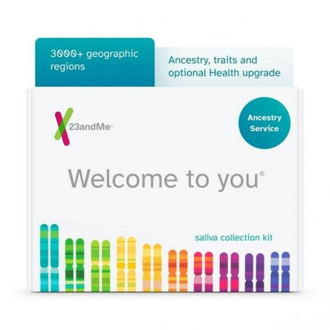 23andMe Ancestry Service - DNA Test Kit with 3000+ Geographic Regions Family Tree & Trait Reports, 2Pack-추천-상품