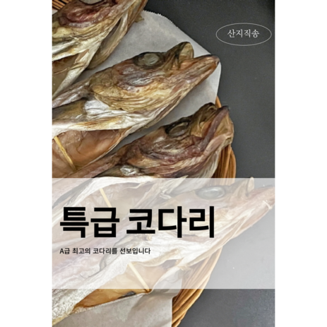 특급 명품 반건조 코다리, 5개-추천-상품