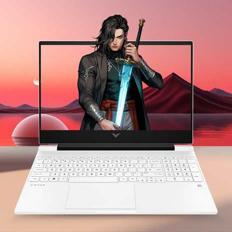 HP 2024 빅터스 15 라이젠5 라이젠 8000 시리즈 지포스 RTX 4050, White, 2TB, 16GB, WIN11 Pro, 15-fb2040AX-추천-상품