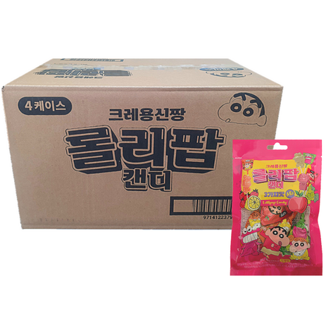 크레용신짱 롤리팝 캔디, 55g, 32개-추천-상품