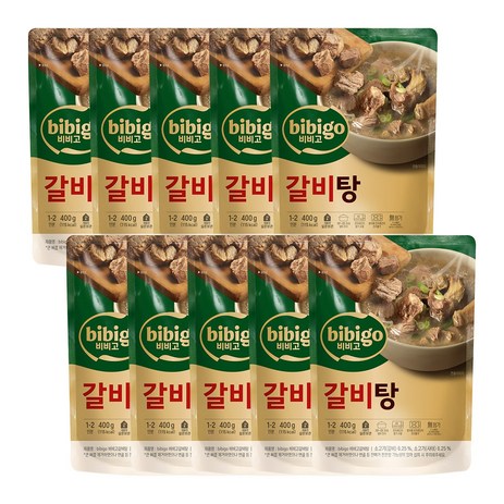 비비고 갈비탕, 400g, 10개-추천-상품