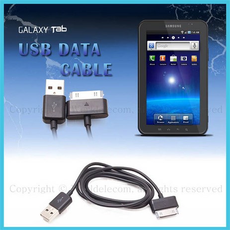 갤럭시탭 30핀 USB 데이터 케이블 / 충전겸용 / 구형 삼성 태블릿 갤럭시탭 30핀 커넥터, 블랙, 삼성30핀케이블, 1개-추천-상품