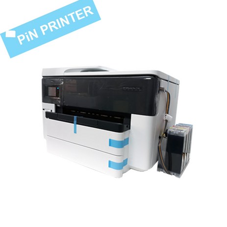 HP7740 무한잉크 1400ml A3 복합기 프린터 안료 hp 오피스젯 프로 7740 2단 급지 양면인쇄 모바일 프린팅 와이파이 hp 무한공급기 7612 hp7510 후속모델, 1.대용량염료1400ML-추천-상품