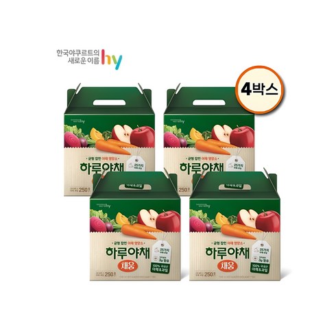 하루야채 데일리 생식 20포X4박스 - [하루야채] 채움 100ml*15포*4박스 (총 60포), 100ml, 60개