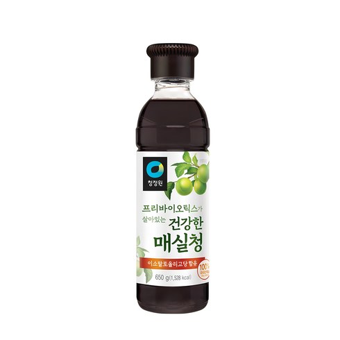 매실액 - 청정원 매실청 650g, 1개