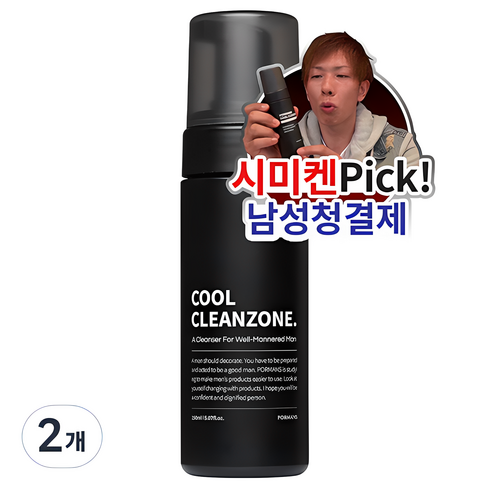 바르는남성청결제 - 포르맨즈 쿨클린존 남성청결제, 150ml, 2개