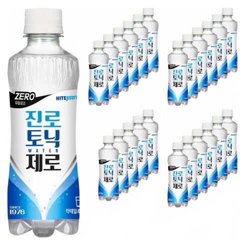 일품진로100주년 - 하이트진로 진로토닉워터제로, 300ml, 24개