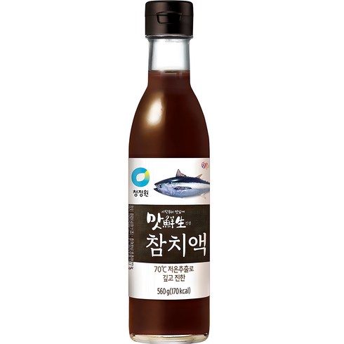 청정원참치액 - 맛선생 참치액, 560ml, 1개