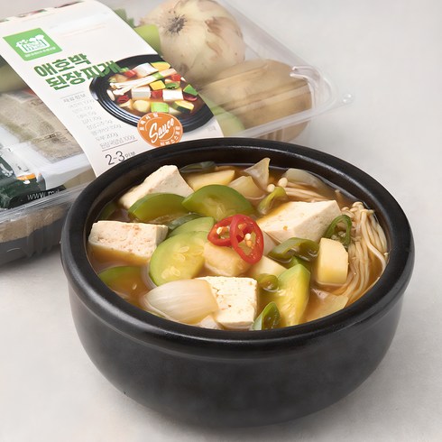 된장찌개밀키트 - 프레시밀 애호박 된장찌개 밀키트, 710g, 1팩