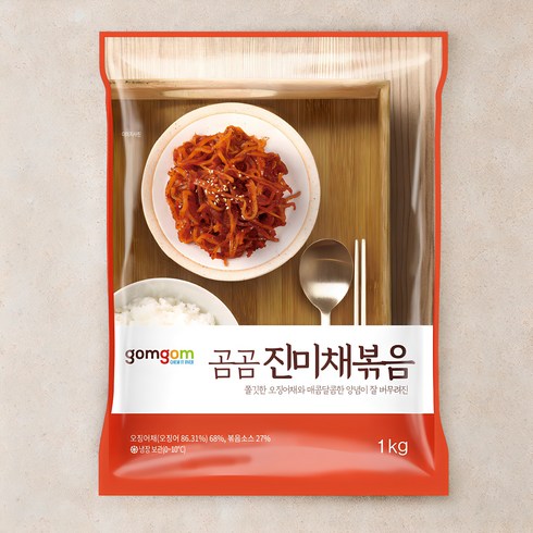 진미채볶음 - 곰곰 진미채볶음, 1kg, 1개