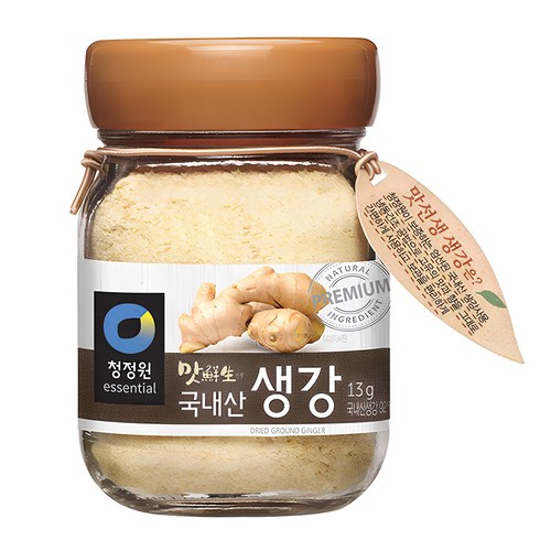 생강가루 - 맛선생 국내산 생강 가루, 13g, 1개