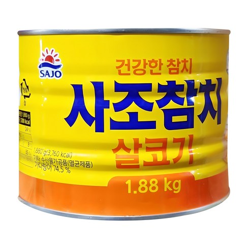 업소용참치캔 - 사조 살코기 참치, 1.88kg, 1개