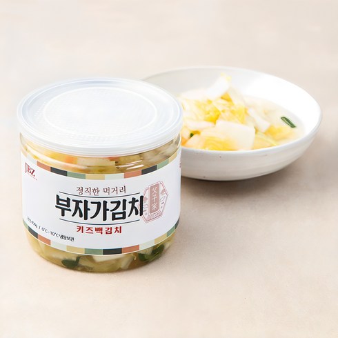 유아김치 - 부자가김치 키즈 백김치, 400g, 1개