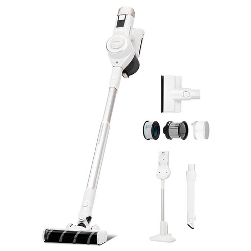 쿠쿠청소기 - 쿠쿠 인스퓨어 파워클론 무선청소기 CVC-AE1420NW, 화이트