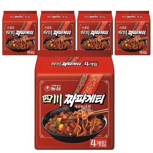 사천짜파게티 - 짜파게티 사천 137g, 20개