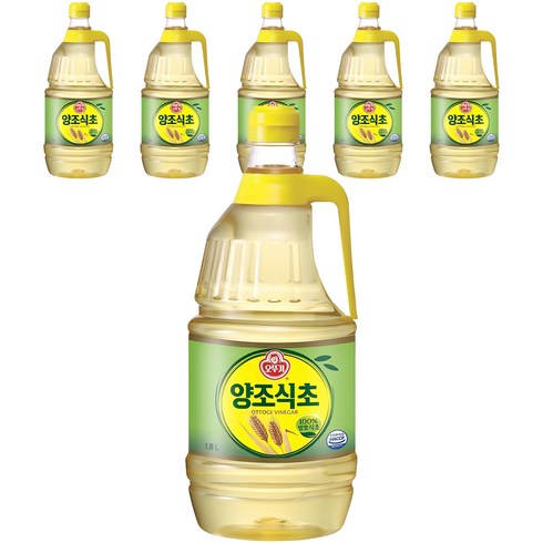 양조식초1.8 - 오뚜기 양조식초, 1.8L, 6개