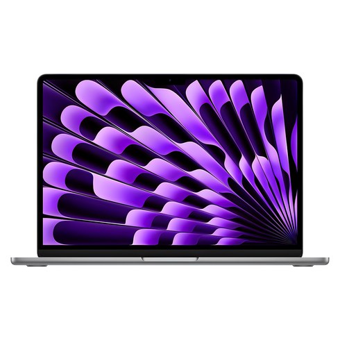 맥북에어 - Apple 2024 맥북 에어 13 M3, 스페이스그레이, M3 8코어, 8코어 GPU, 256GB, 8GB, 30W, 한글