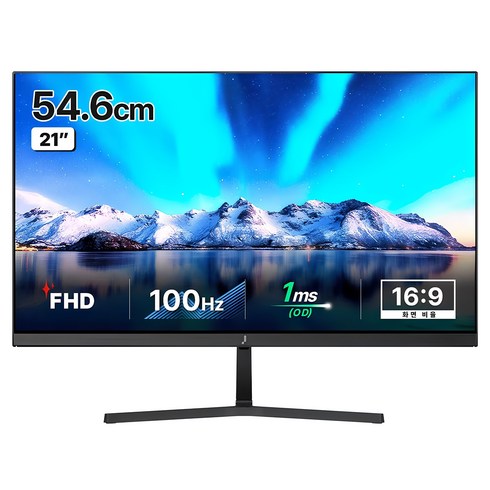 무선모니터 - 주연테크 FHD 100Hz 모니터, 54.6cm, V22FX(일반)