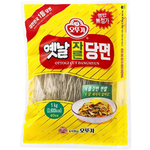 오뚜기옛날당면 - 오뚜기옛날 자른당면, 1kg, 1개