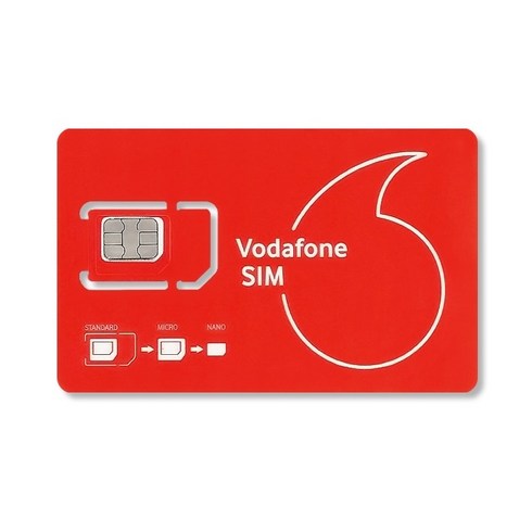 [데이터프리]보다폰(vodafone)유럽 유심 터키 가능! 10GB 26일, 1개, 10GB 보다폰(터키가능)