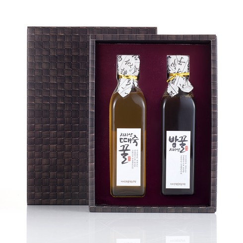 [지리산한봉] 특화벌꿀세트 (밤꿀400g*1개 때죽꿀400g*1개), 밤꿀400g*1개, 때죽꿀400g*1개, 1개, 400g