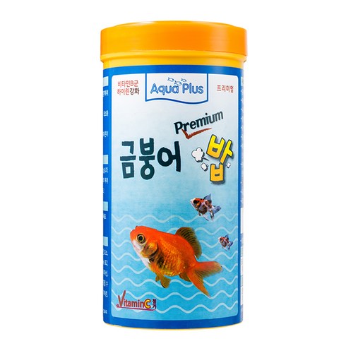 아쿠아 금붕어 프리미엄밥, 300g, 1개