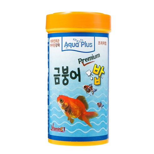 아쿠아 금붕어 프리미엄밥, 200g, 1개