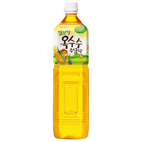 웅진맑은땅옥수수수염차 음료, 1.5L, 1개