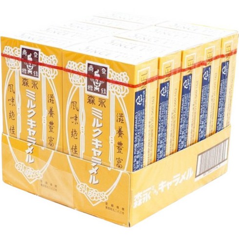 2024년 가성비 최고 바다정원카라멜 - 모리나가 밀크 카라멜, 58g, 10개